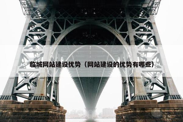 临城网站建设优势（网站建设的优势有哪些）