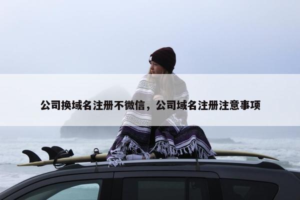 公司换域名注册不微信，公司域名注册注意事项