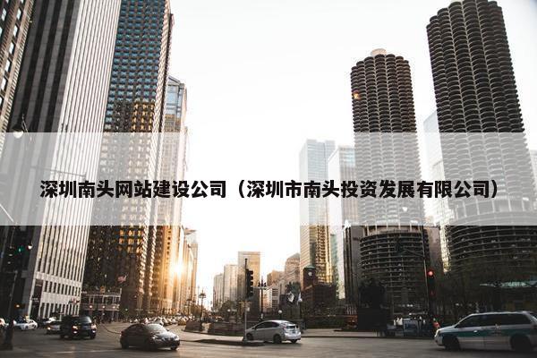 深圳南头网站建设公司（深圳市南头投资发展有限公司）