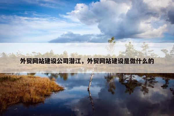 外贸网站建设公司潜江，外贸网站建设是做什么的