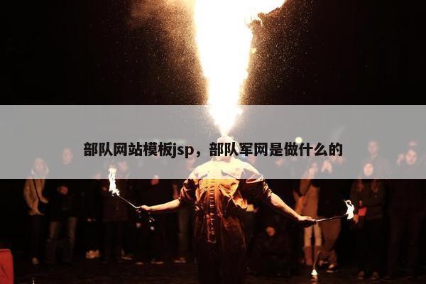 部队网站模板jsp，部队军网是做什么的