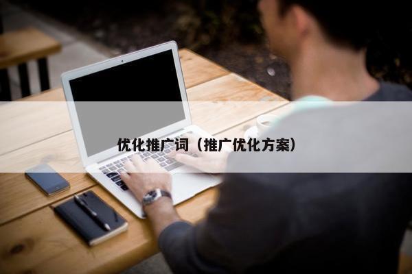 优化推广词（推广优化方案）