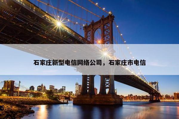 石家庄新型电信网络公司，石家庄市电信