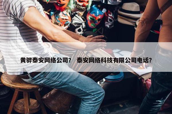 黄骅泰安网络公司？ 泰安网络科技有限公司电话？