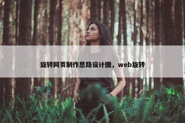 旋转网页制作思路设计图，web旋转