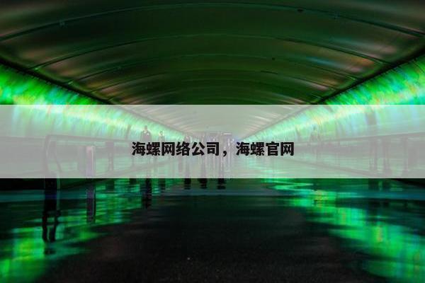海螺网络公司，海螺官网
