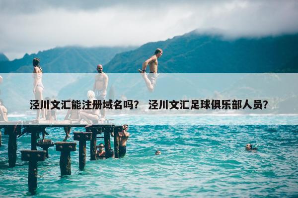泾川文汇能注册域名吗？ 泾川文汇足球俱乐部人员？