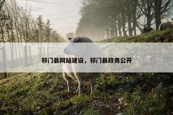 祁门县网站建设，祁门县政务公开