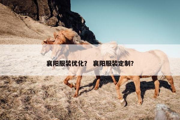 襄阳服装优化？ 襄阳服装定制？