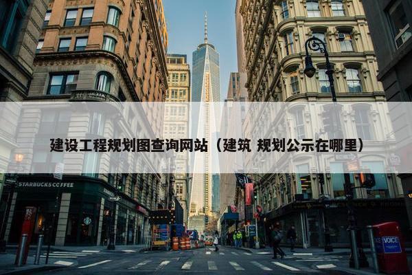 建设工程规划图查询网站（建筑 规划公示在哪里）