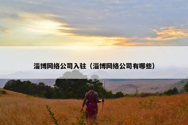 淄博网络公司入驻（淄博网络公司有哪些）