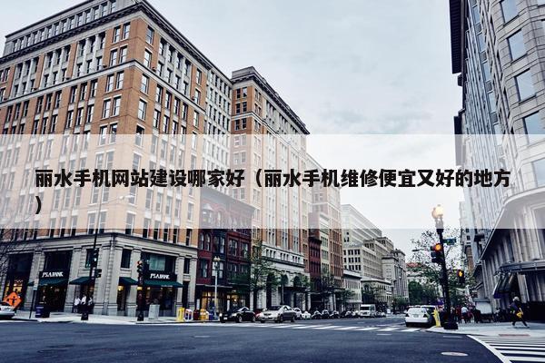丽水手机网站建设哪家好（丽水手机维修便宜又好的地方）