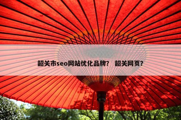 韶关市seo网站优化品牌？ 韶关网页？