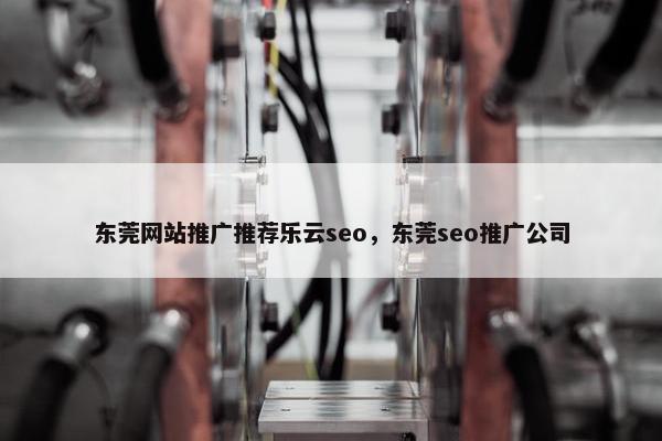 东莞网站推广推荐乐云seo，东莞seo推广公司