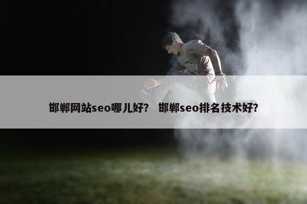 邯郸网站seo哪儿好？ 邯郸seo排名技术好？