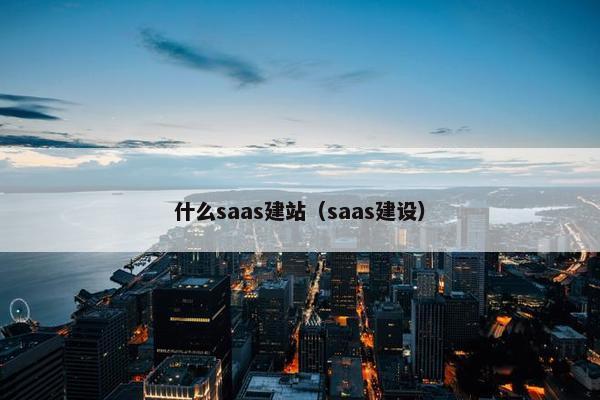 什么saas建站（saas建设）