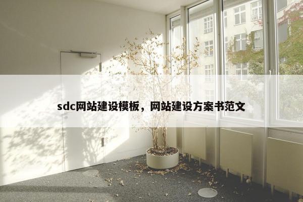 sdc网站建设模板，网站建设方案书范文