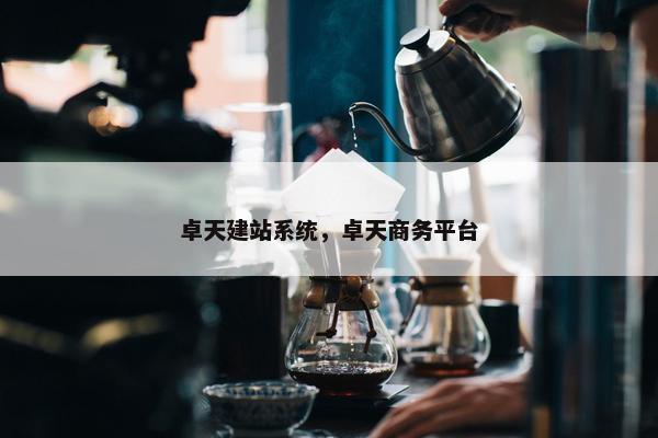 卓天建站系统，卓天商务平台