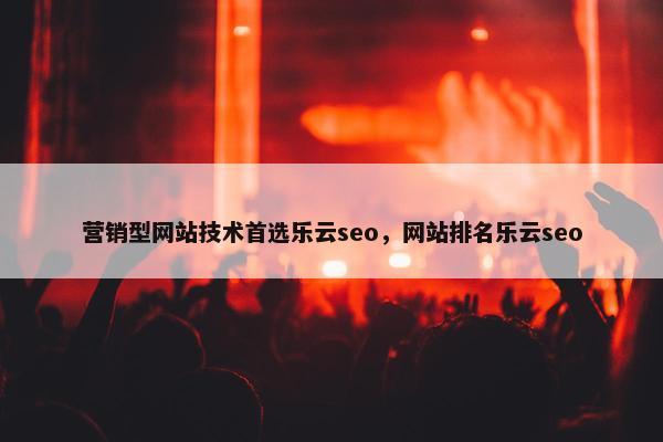 营销型网站技术首选乐云seo，网站排名乐云seo