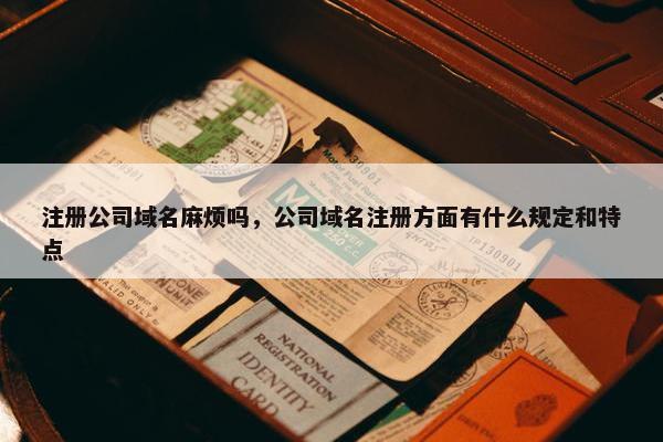 注册公司域名麻烦吗，公司域名注册方面有什么规定和特点
