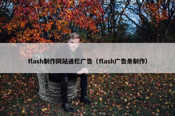 flash制作网站通栏广告（flash广告条制作）