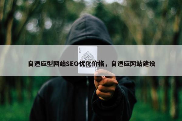 自适应型网站SEO优化价格，自适应网站建设