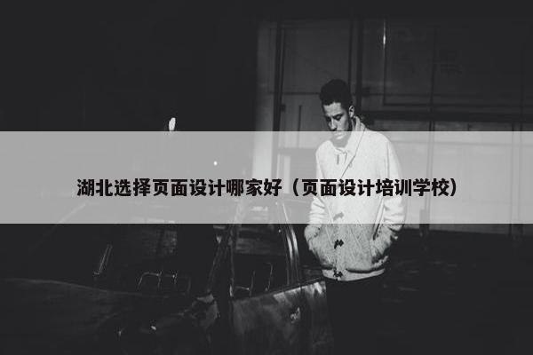 湖北选择页面设计哪家好（页面设计培训学校）
