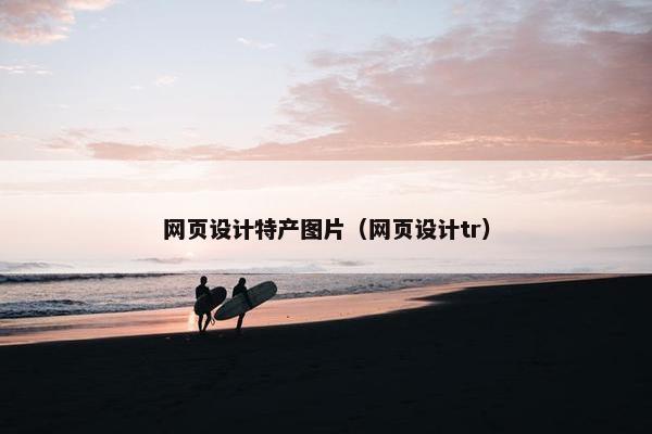 网页设计特产图片（网页设计tr）