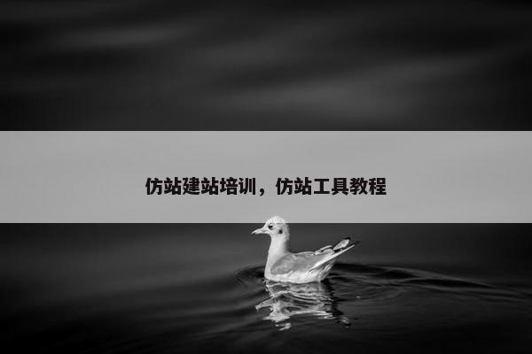 仿站建站培训，仿站工具教程