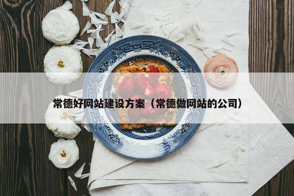 常德好网站建设方案（常德做网站的公司）