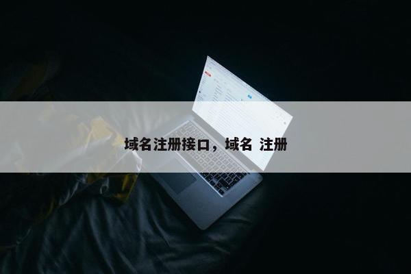 域名注册接口，域名 注册