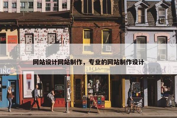 网站设计网站制作，专业的网站制作设计