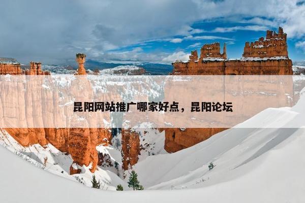 昆阳网站推广哪家好点，昆阳论坛