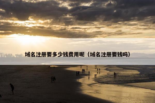 域名注册要多少钱费用呢（域名注册要钱吗）