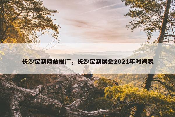 长沙定制网站推广，长沙定制展会2021年时间表