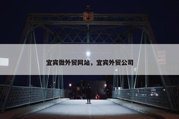 宜宾做外贸网站，宜宾外贸公司