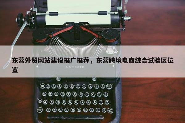 东营外贸网站建设推广推荐，东营跨境电商综合试验区位置