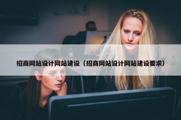 招商网站设计网站建设（招商网站设计网站建设要求）
