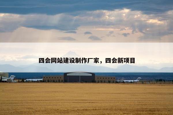 四会网站建设制作厂家，四会新项目