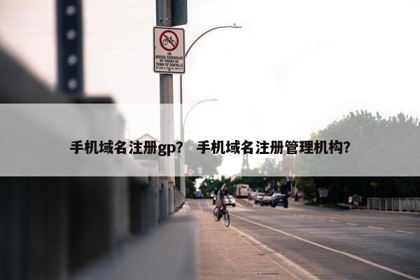 手机域名注册gp？ 手机域名注册管理机构？