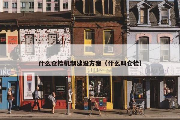 什么仓检机制建设方案（什么叫仓检）