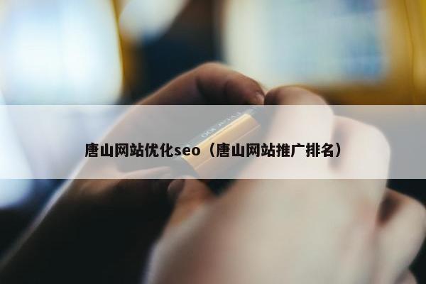 唐山网站优化seo（唐山网站推广排名）