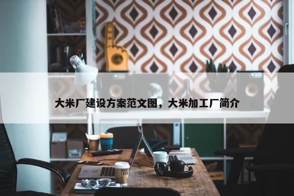 大米厂建设方案范文图，大米加工厂简介