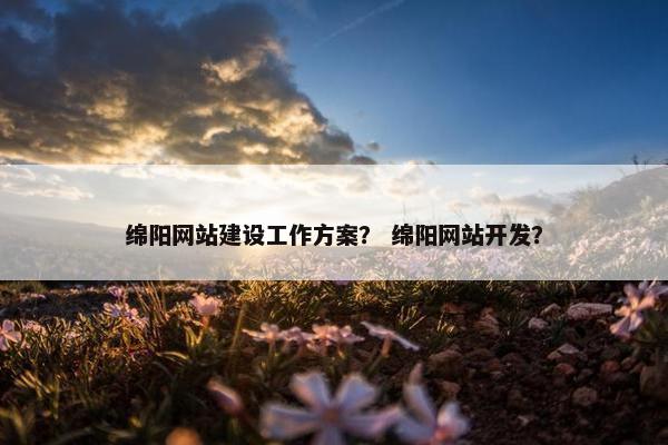 绵阳网站建设工作方案？ 绵阳网站开发？