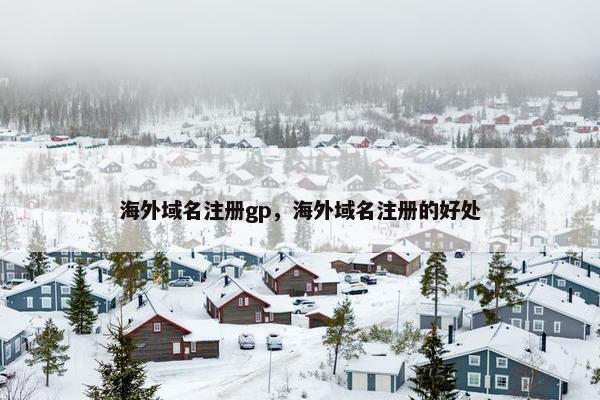 海外域名注册gp，海外域名注册的好处