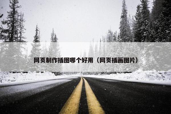 网页制作插图哪个好用（网页插画图片）