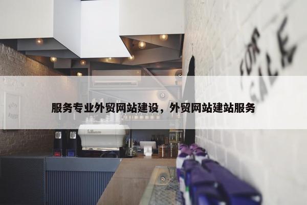服务专业外贸网站建设，外贸网站建站服务