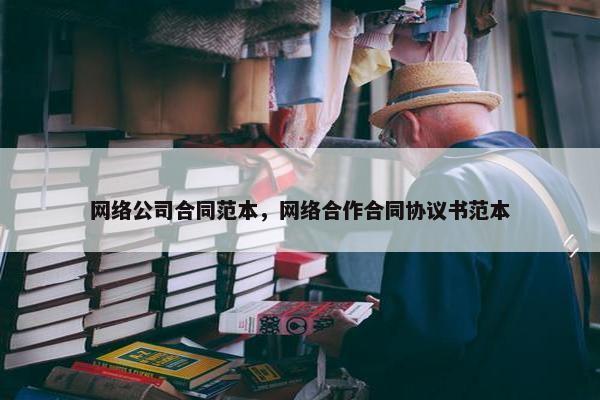 网络公司合同范本，网络合作合同协议书范本