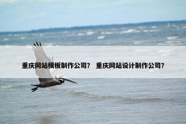 重庆网站模板制作公司？ 重庆网站设计制作公司？