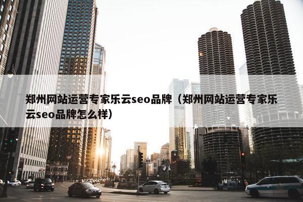 郑州网站运营专家乐云seo品牌（郑州网站运营专家乐云seo品牌怎么样）